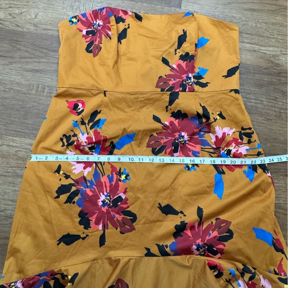 Hutch Dea floral strapless high low dress size 18W NWT - Picture 15 of 15